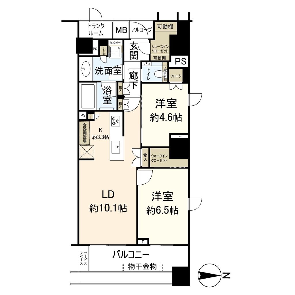 パークホームズ四条河原町の間取り