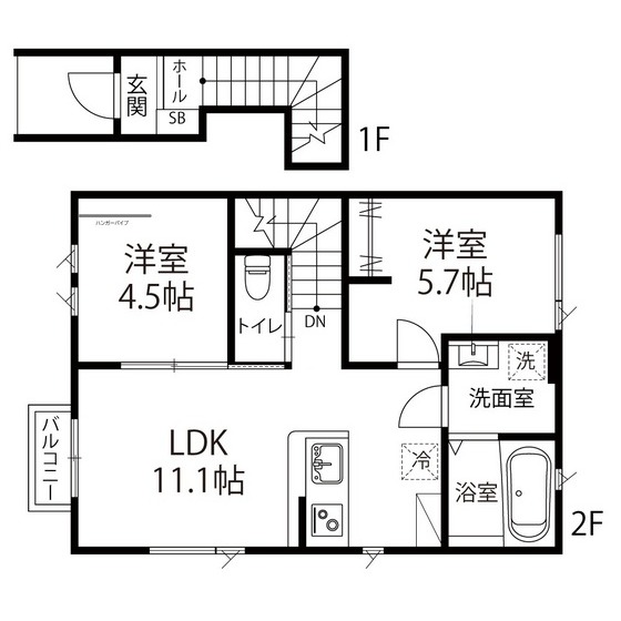 Ｃｈａｃｏ桜ヶ丘の間取り