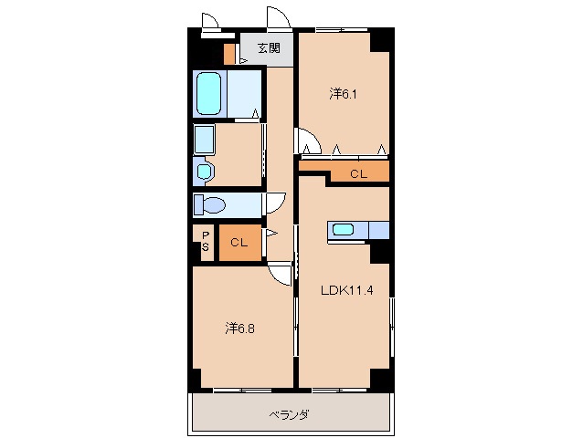 ポラリス前田_間取り_0