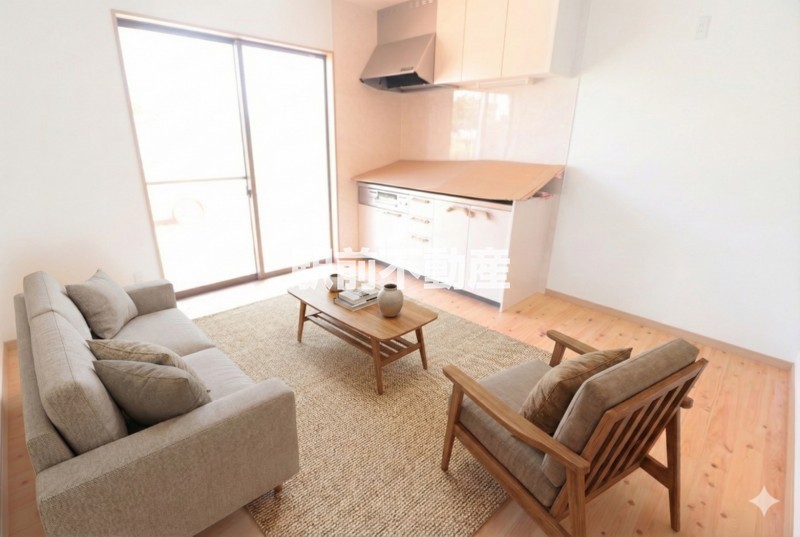 居室・リビング　イメージ画像の為、家具家電無し