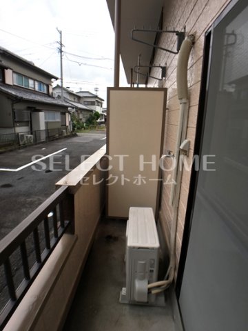 バルコニー　バルコニーがあります