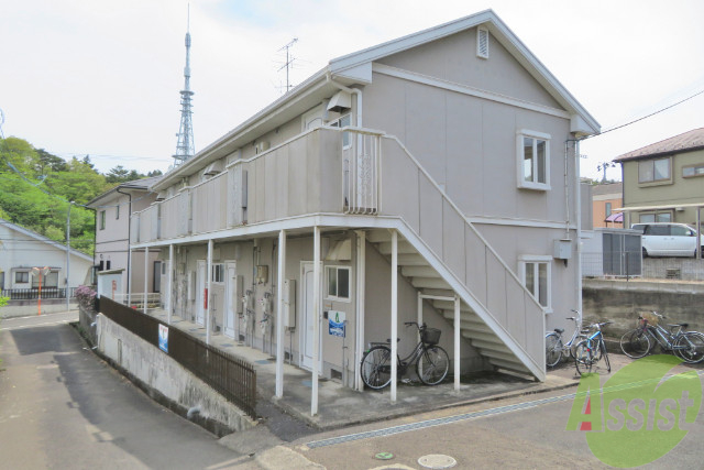 建物外観　仙台市太白区萩ヶ丘【クレストヒルズ】