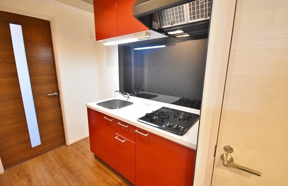 キッチン　★2口ガスシステムキッチン★