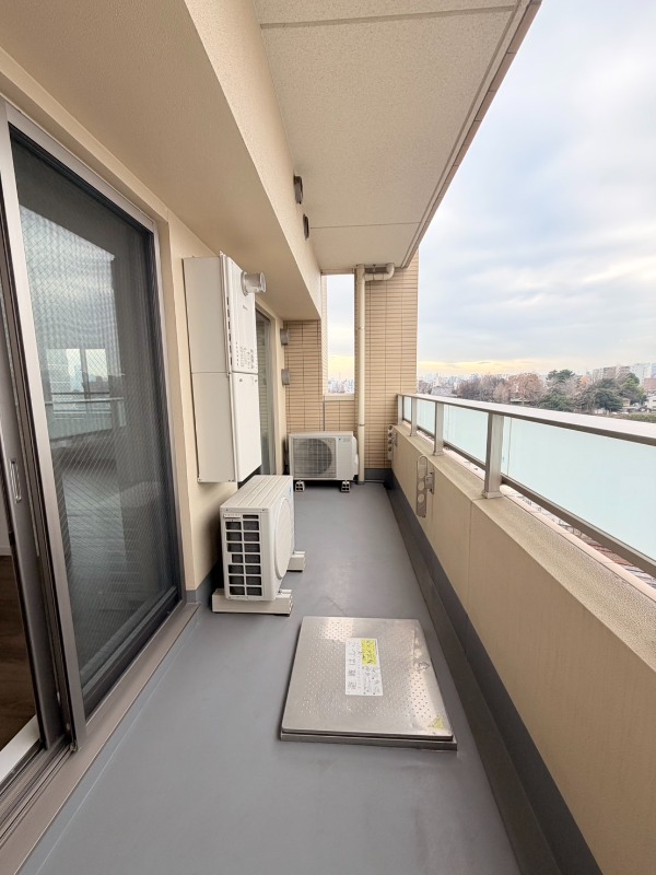 バルコニー　広々バルコニー♪