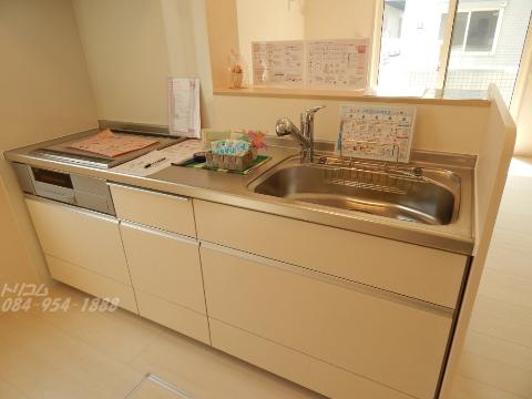 キッチン　IH＆グリル付システムキッチン