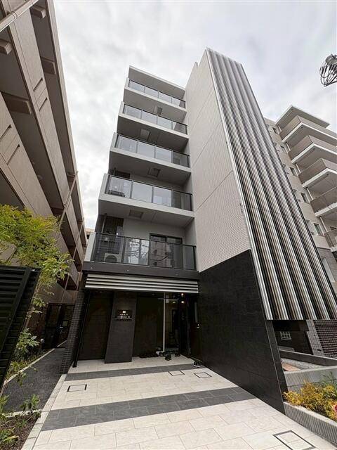 建物外観　外観タイル張りです