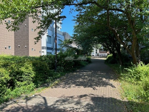 その他　新田間緑道（その他）まで118m