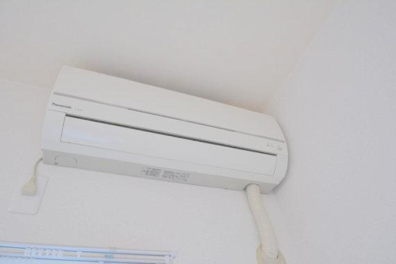その他設備　エアコンが最初からついているのは、本当に助かりますね。