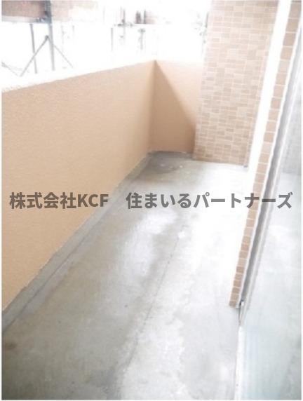 バルコニー　お洗濯にも便利なバルコニー付き
