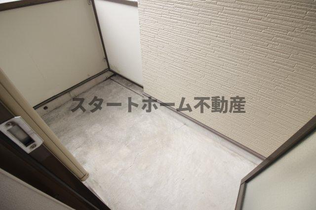 バルコニー　広々としたバルコニーです
