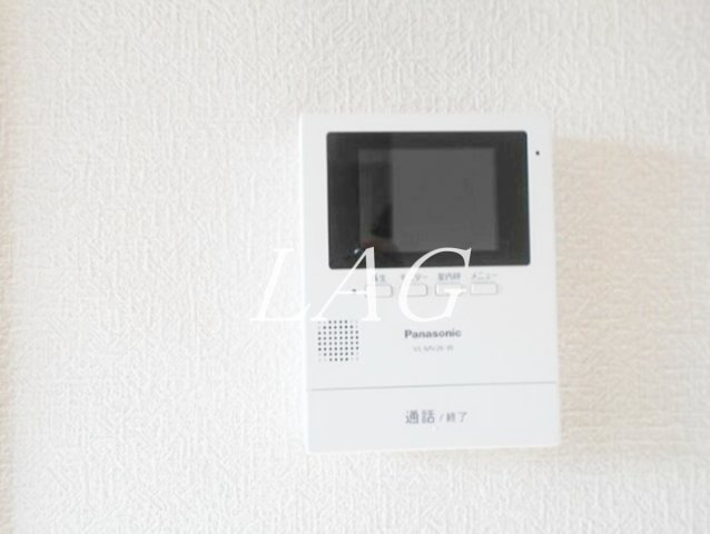 セキュリティ　モニター付インターフォンです。