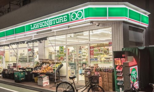 コンビニ　ローソンストア100 高円寺北店（コンビニ）まで578m