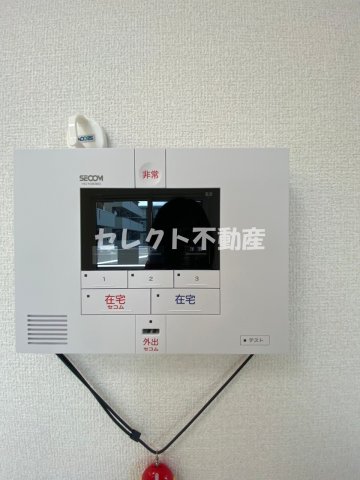 セキュリティ　【ザ サンハート八代】急な来客でもTVインターホンで確認が出
