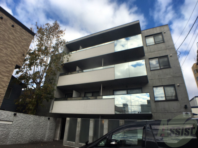 建物外観　札幌市中央区南１３条西「シティレジデンス南１３条」