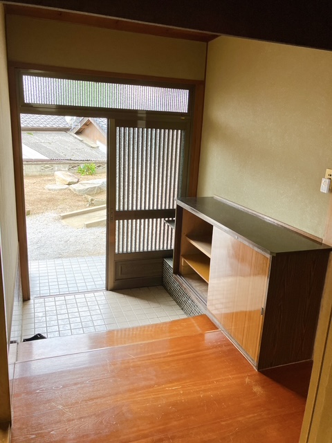 小竹借家の玄関写真