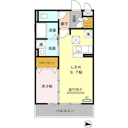 ハレアカラの間取り写真