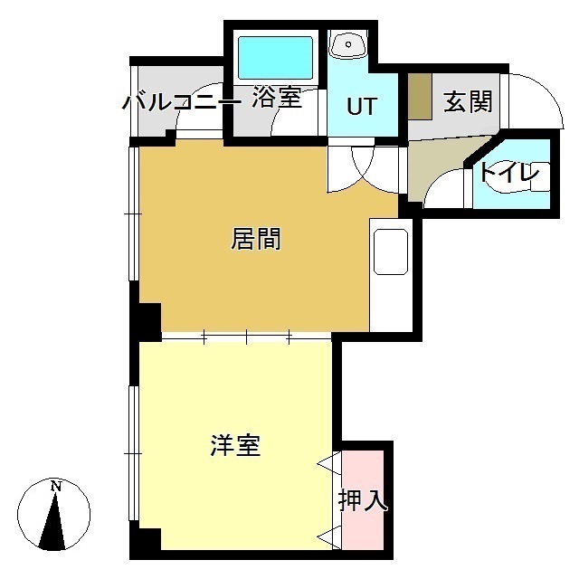 リズム医大前の間取り