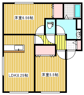 パシフィック鹿嶋の間取り