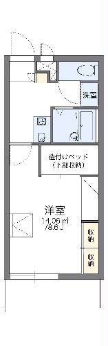 レオパレスサンシャインの間取り