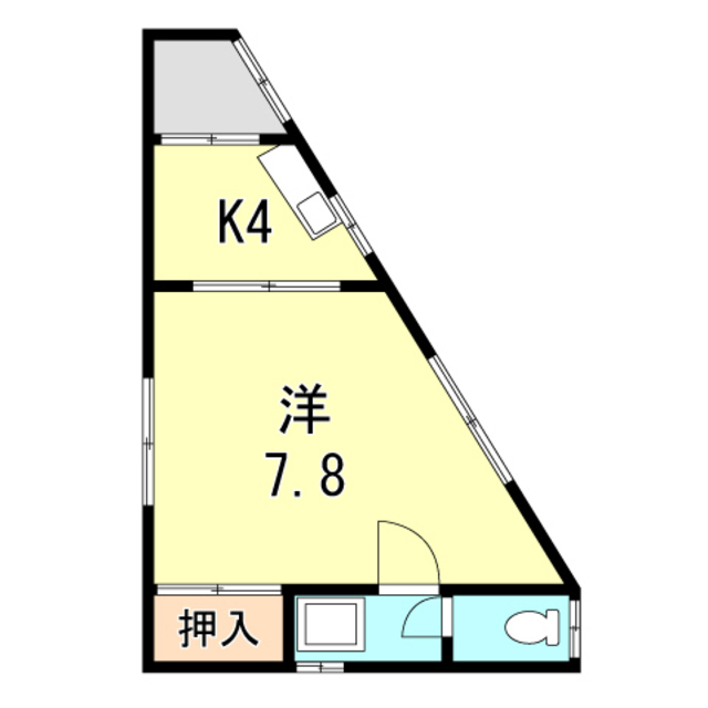 佐本ハイツの間取り