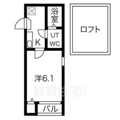 PRESIDENT名駅南の間取り