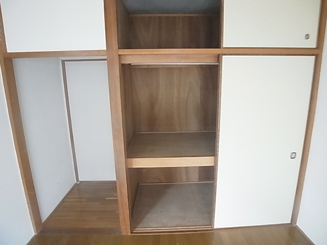 収納　たっぷりとした収納スペースです