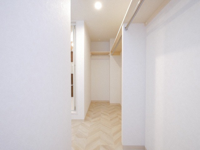 収納　荷物が多くても安心なウォークスルークローゼット♪