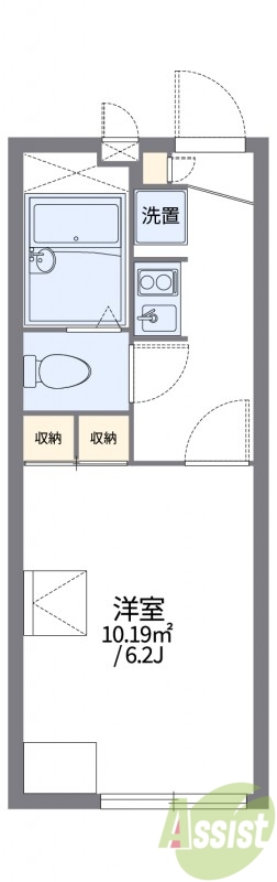 レオパレスＳＥＲＡＩの間取り