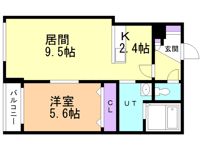 【グランスター８の間取り】