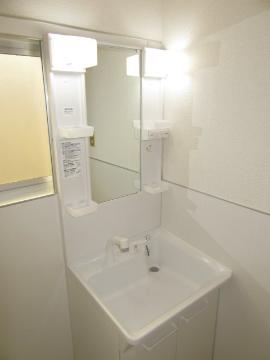 前川ハイツ　洗面設備　洗面