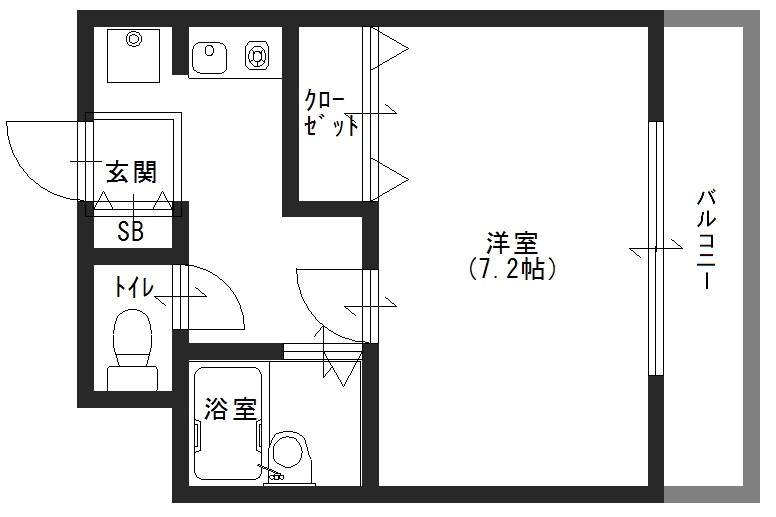 ハイツフルブルームIIの間取り