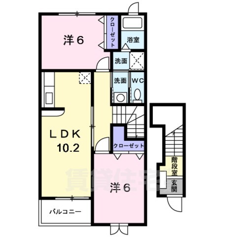 サンセール3の間取り