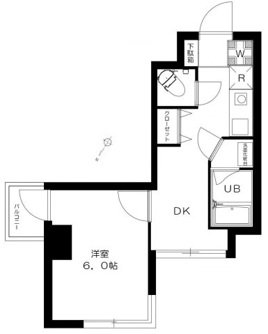 【ロイヤルパレス 給田3丁目の間取り】