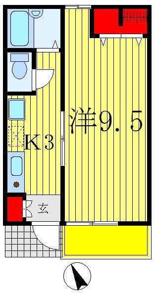 シフォンの間取り