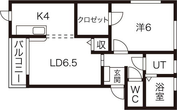 花巻市石鳥谷町好地第６地割築20年の間取り