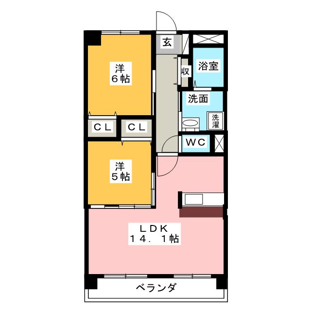 エルヴィータの間取り