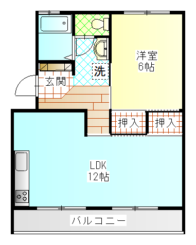 ソフィア市川の間取り