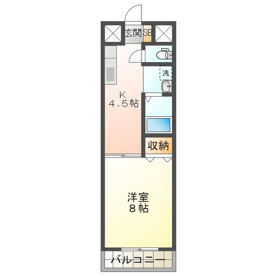 グランデ鵜の森の間取り