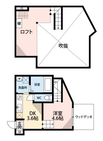 ドリームステージ香椎IIの間取り