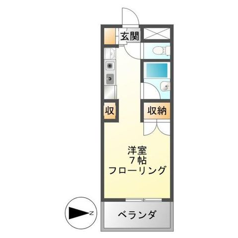 コスモスハイムの間取り