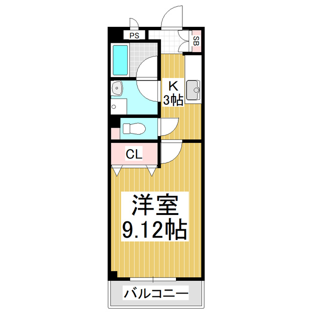 メゾンユートピアの間取り