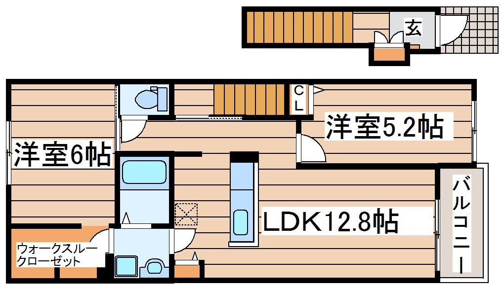 サンシャインの間取り