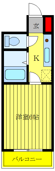 プラザ川口の間取り