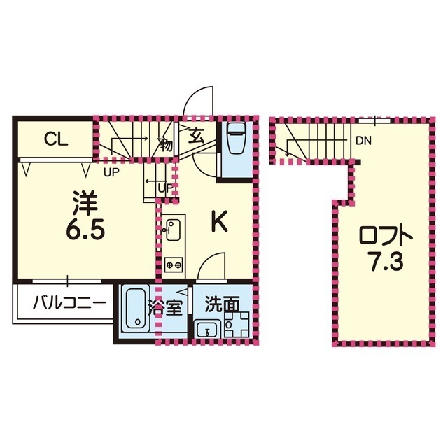 ステラ平成の間取り