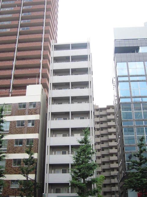 【文京区小石川のマンションの建物外観】