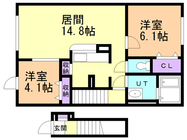 ＶＩＶＡＣＥIIの間取り