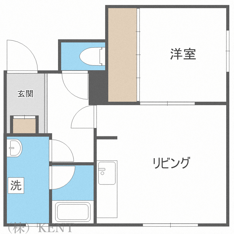 エルドラード西町Ｃ棟の間取り