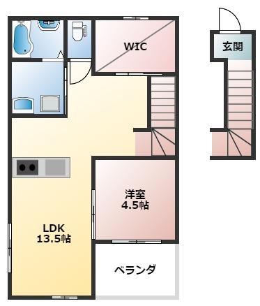 アベニールの間取り