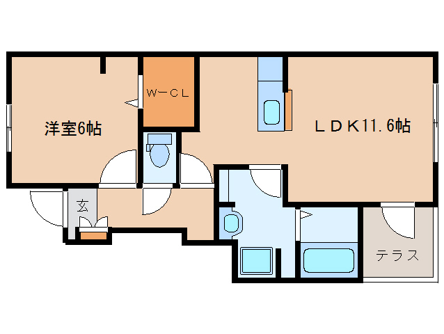 メゾンド ソレイユIIIの間取り写真