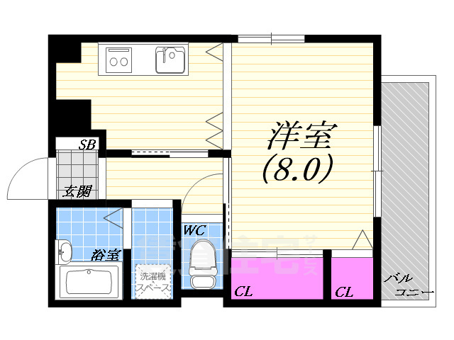 ロイヤルハイツタツミの間取り